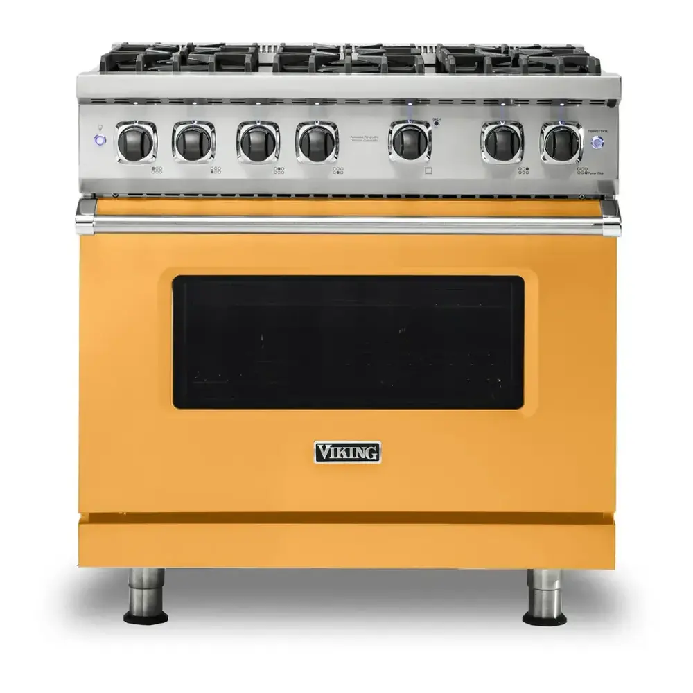Viking 5 Series 36 inch Sealed Burner Gas Range with 6 Burners - VGR5366B* - Image 24