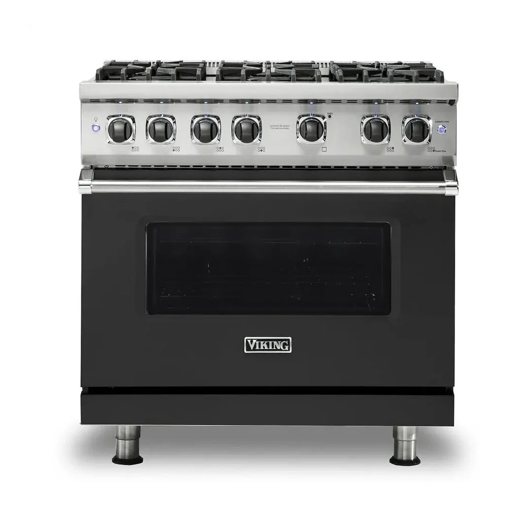 Viking 5 Series 36 inch Sealed Burner Gas Range with 6 Burners - VGR5366B* - Image 25