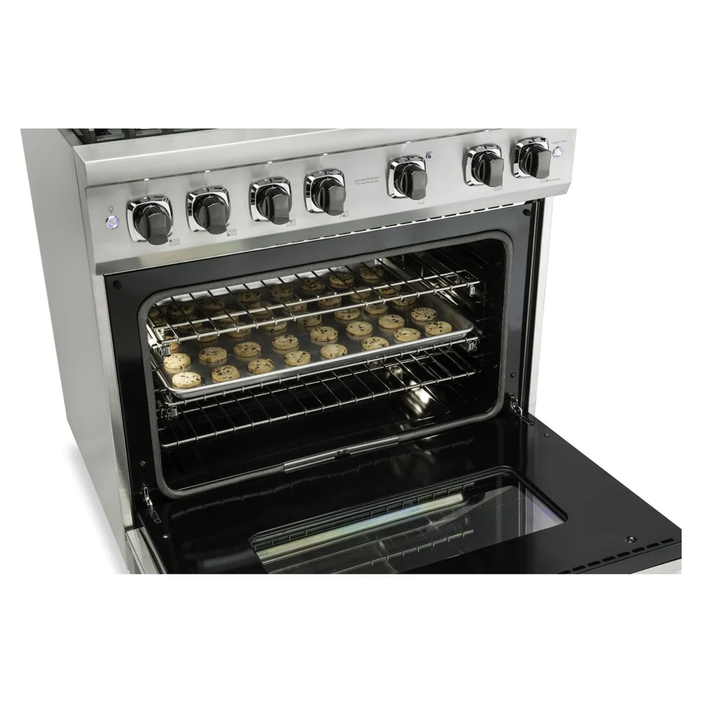 Viking 5 Series 36 inch Sealed Burner Gas Range with 6 Burners - VGR5366B* - Image 4