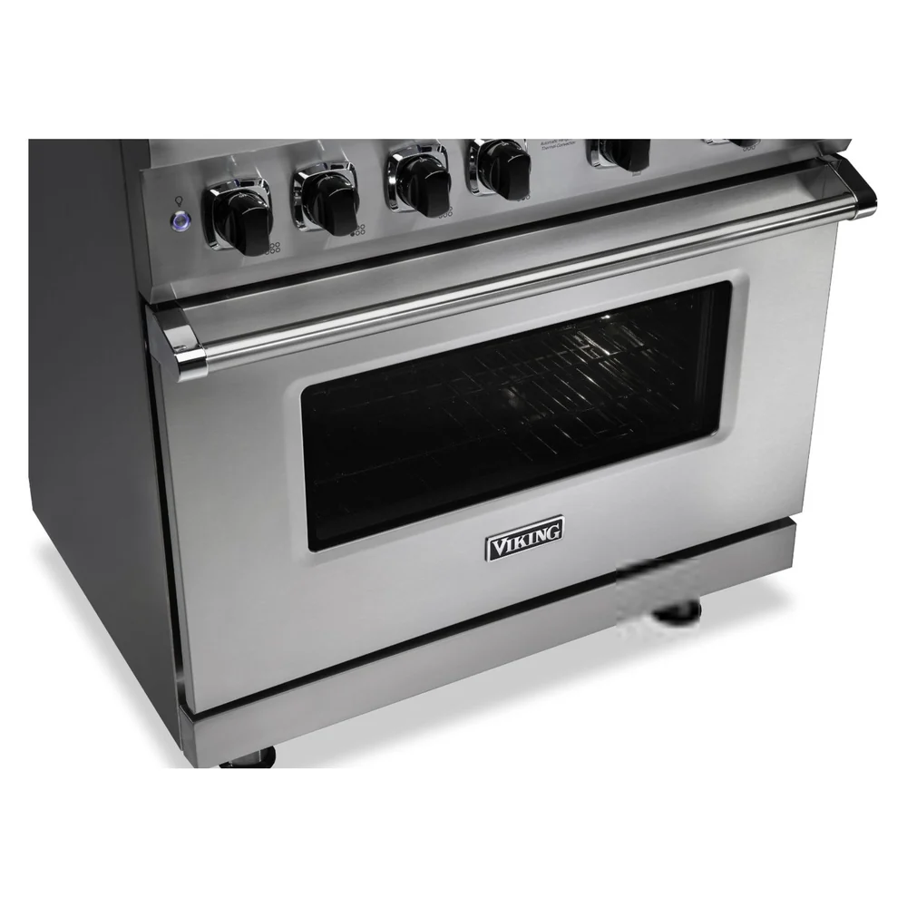 Viking 5 Series 36 inch Sealed Burner Gas Range with 6 Burners - VGR5366B* - Image 7
