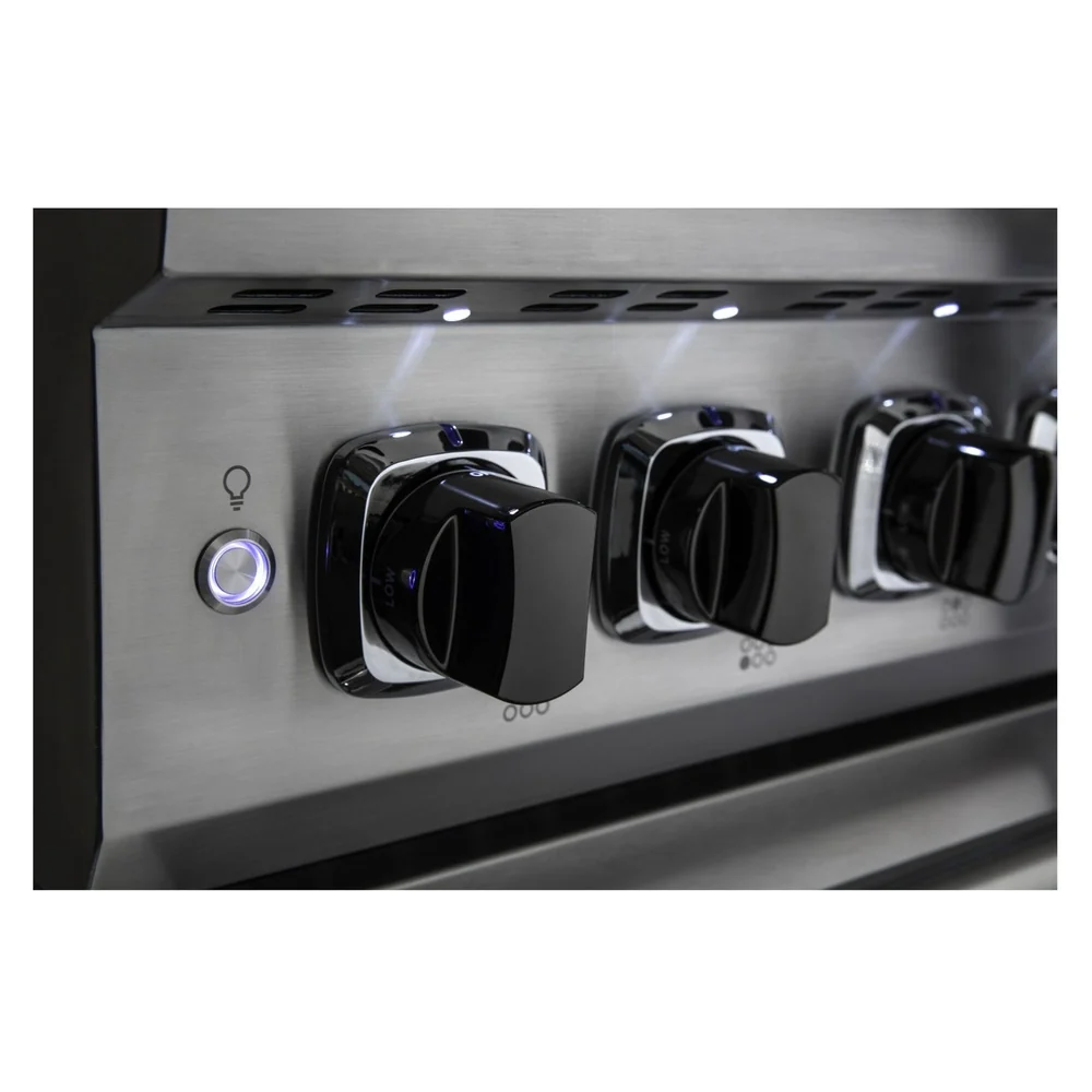 Viking 5 Series 36 inch Sealed Burner Gas Range with 6 Burners - VGR5366B* - Image 8