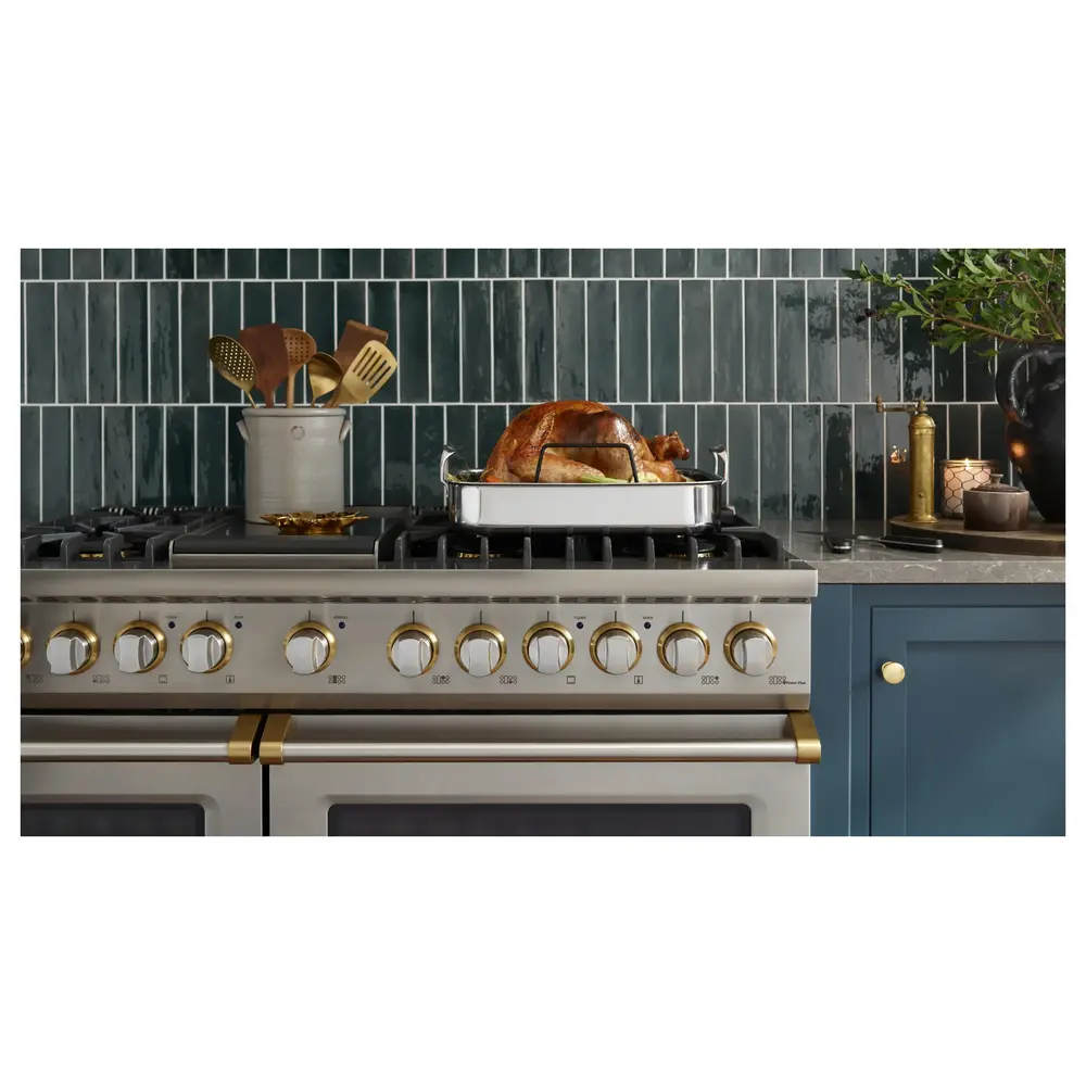 Viking 5 Series 48 inch Dual Fuel Range with 6 Sealed Burners and Griddle - VDR5486G* - Image 3