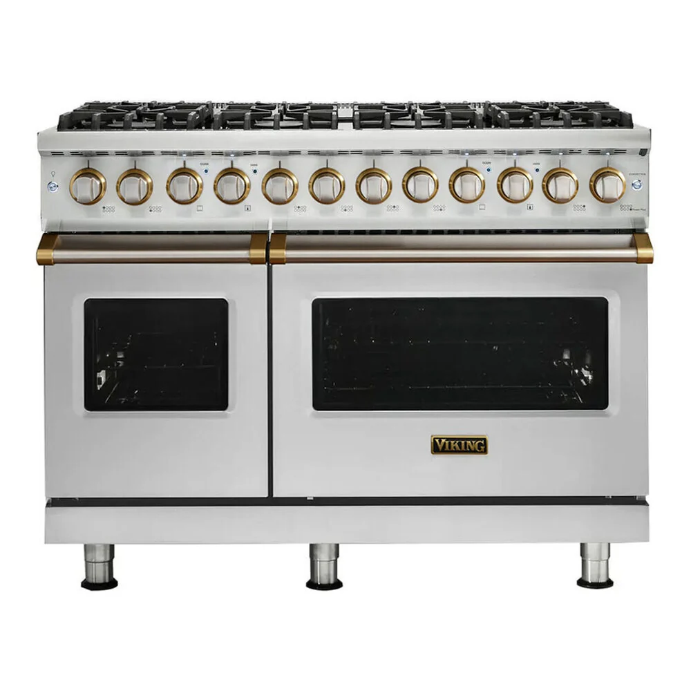 Viking 5 Series 48 inch Dual Fuel Range with 8 Sealed Burners - VDR5488B*