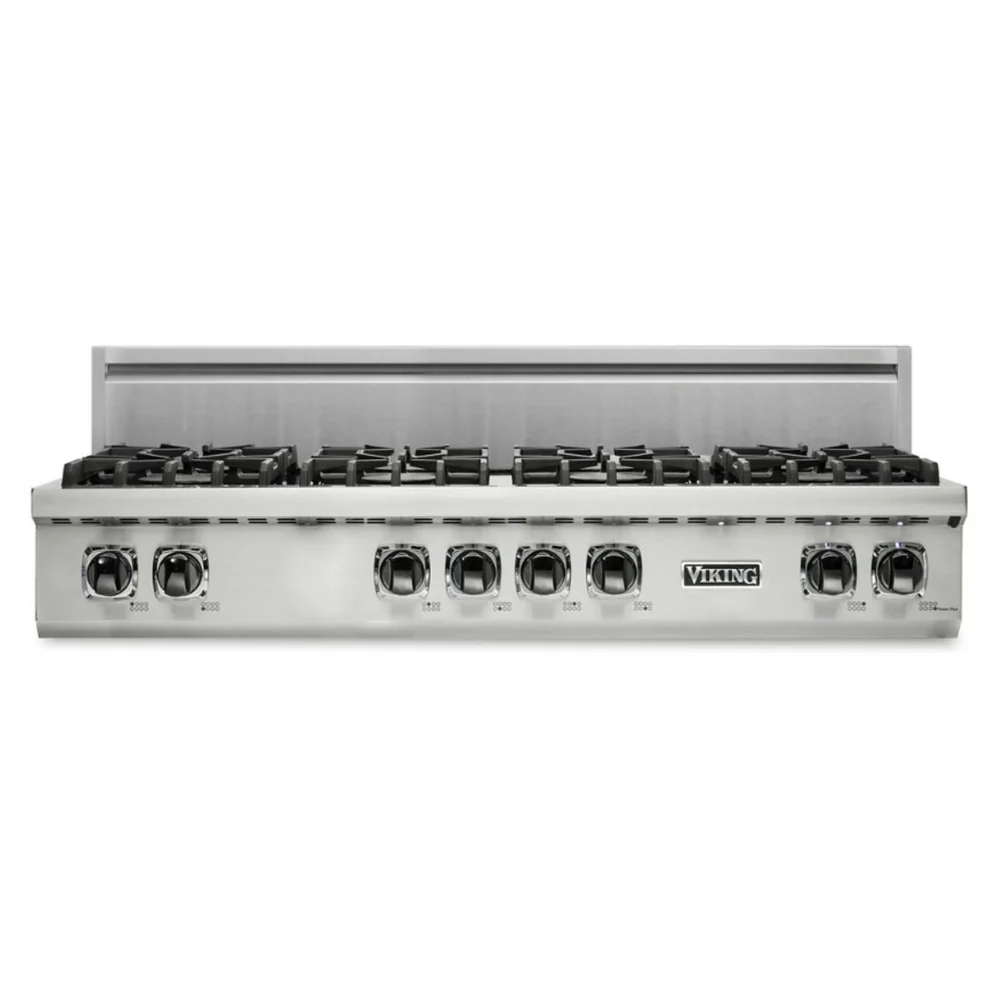 Viking 5 Series 48 inch Gas Rangetop with 8 Sealed Burners - VRT5488BSS* - Image 4