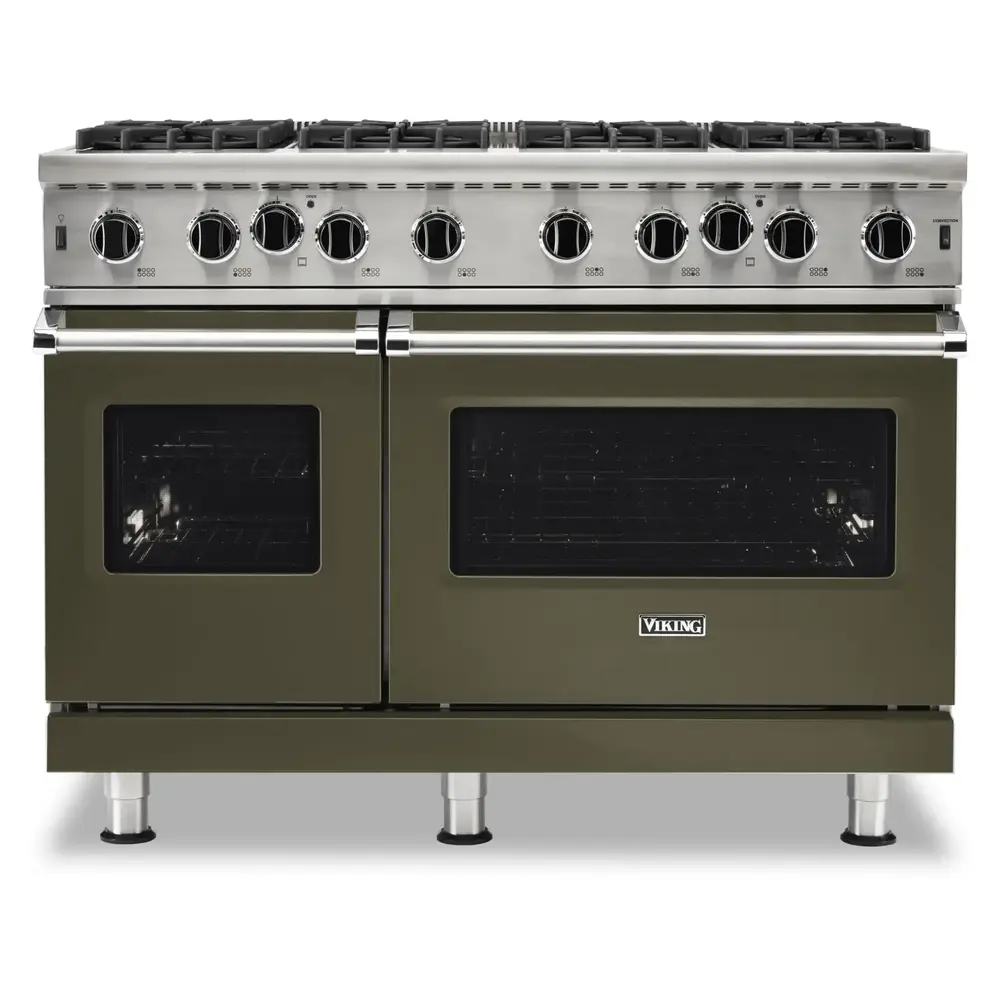 Viking 5 Series 48 inch Open Burner Gas Range  - VGIC54828B* - Image 11