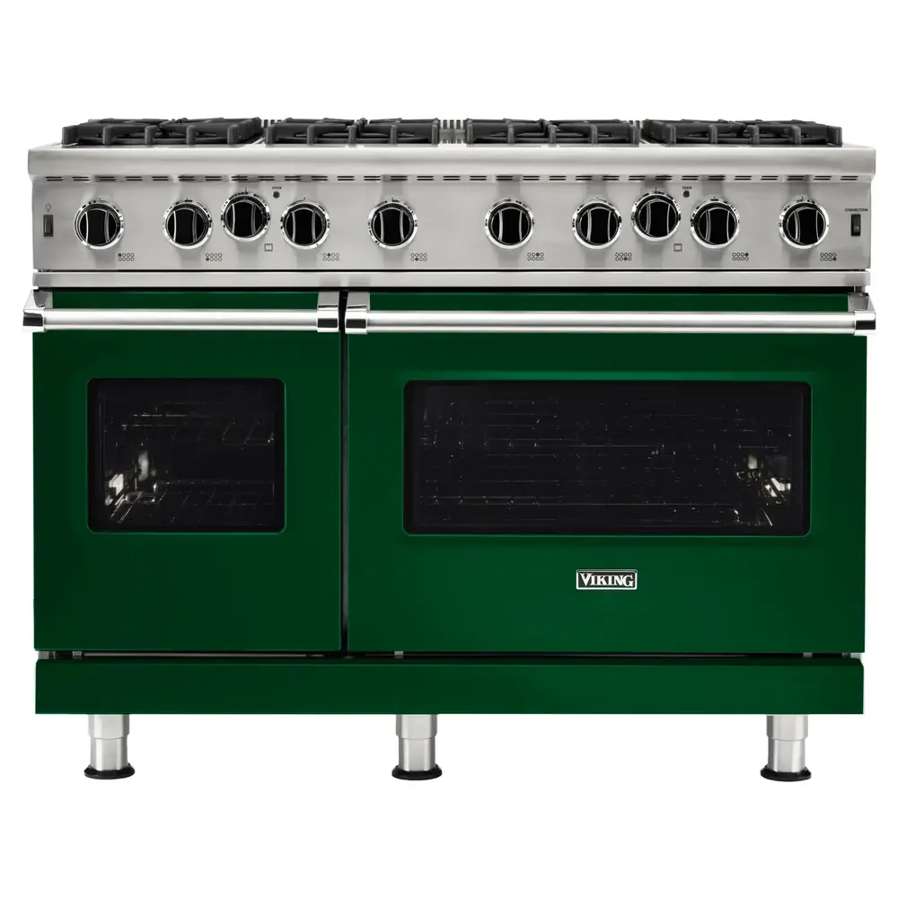 Viking 5 Series 48 inch Open Burner Gas Range  - VGIC54828B* - Image 12