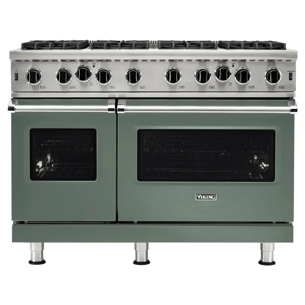 Viking 5 Series 48 inch Open Burner Gas Range  - VGIC54828B* - Image 14