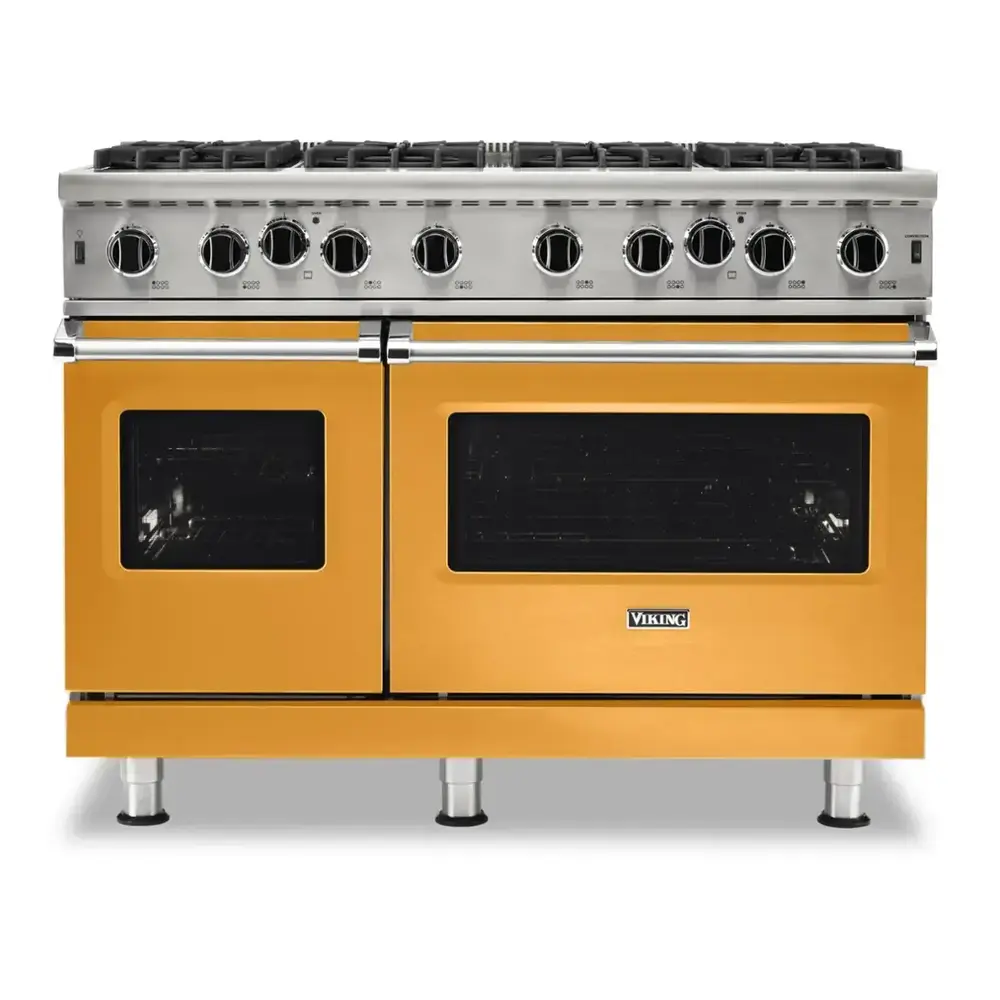 Viking 5 Series 48 inch Open Burner Gas Range  - VGIC54828B* - Image 16