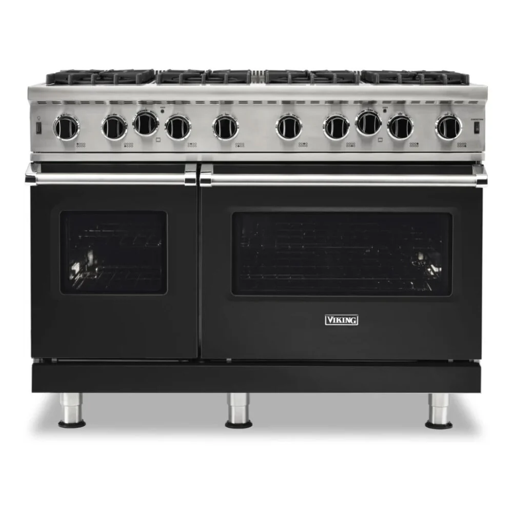 Viking 5 Series 48 inch Open Burner Gas Range  - VGIC54828B* - Image 17
