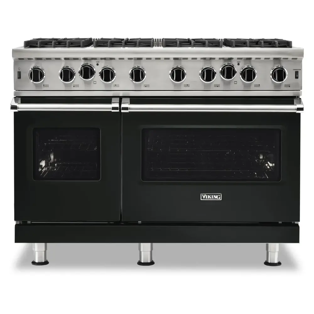Viking 5 Series 48 inch Open Burner Gas Range  - VGIC54828B* - Image 19