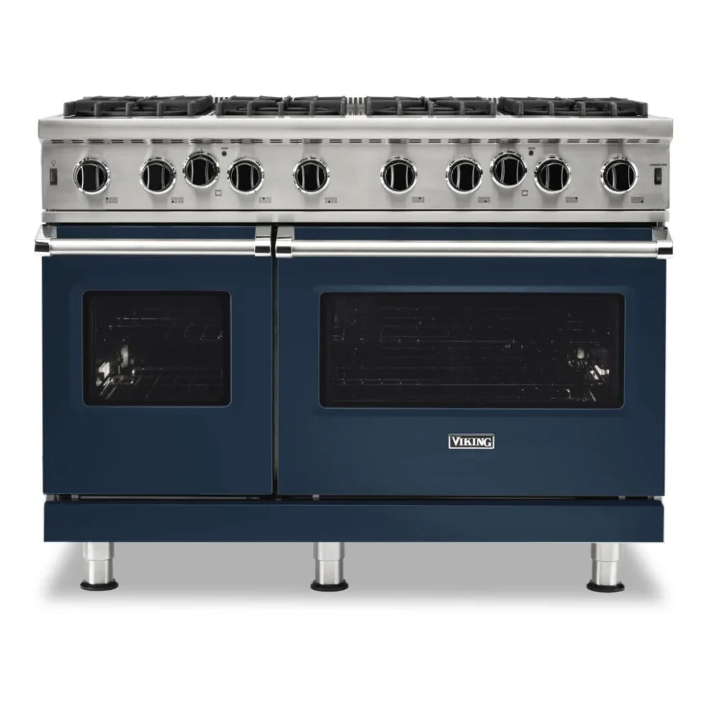 Viking 5 Series 48 inch Open Burner Gas Range  - VGIC54828B* - Image 6