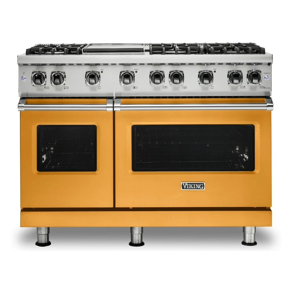 Viking 5 Series 48 inch Sealed Burner Gas Range with 6 Burners and Griddle - VGR5486G* - Image 10