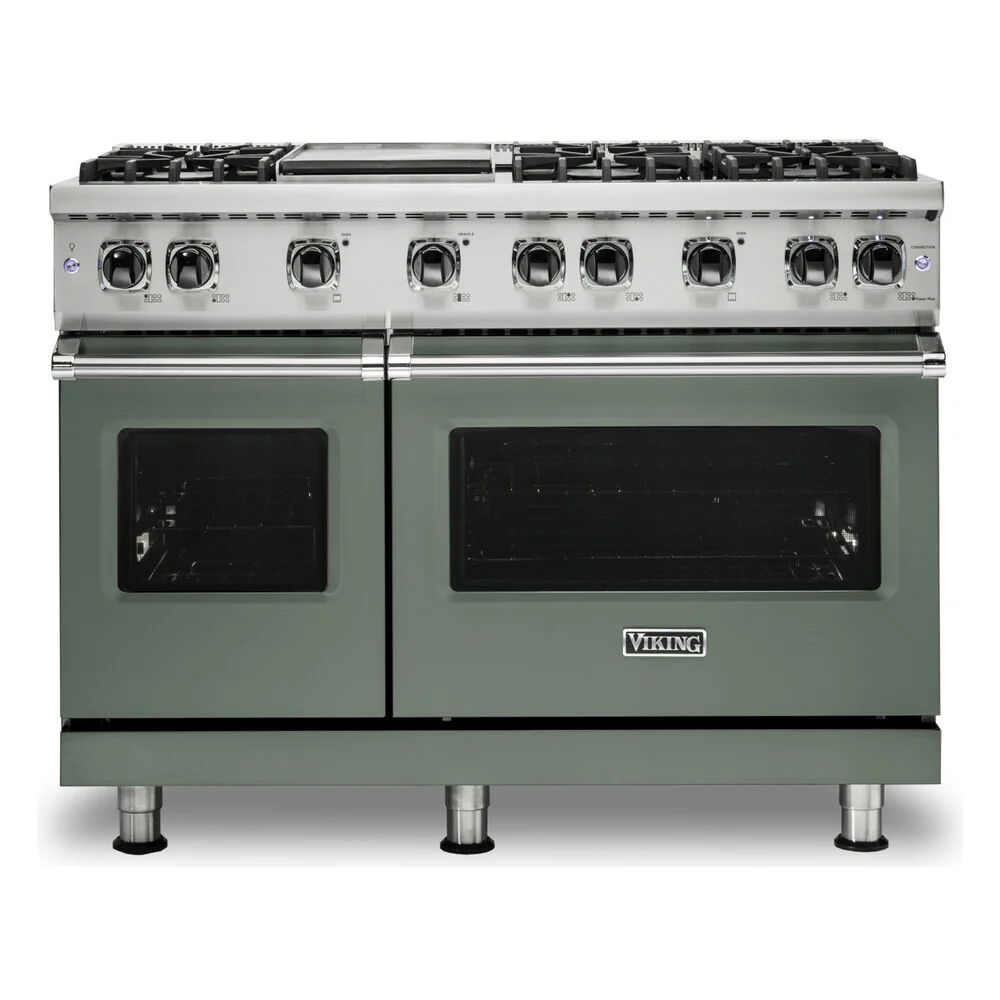 Viking 5 Series 48 inch Sealed Burner Gas Range with 6 Burners and Griddle - VGR5486G* - Image 12