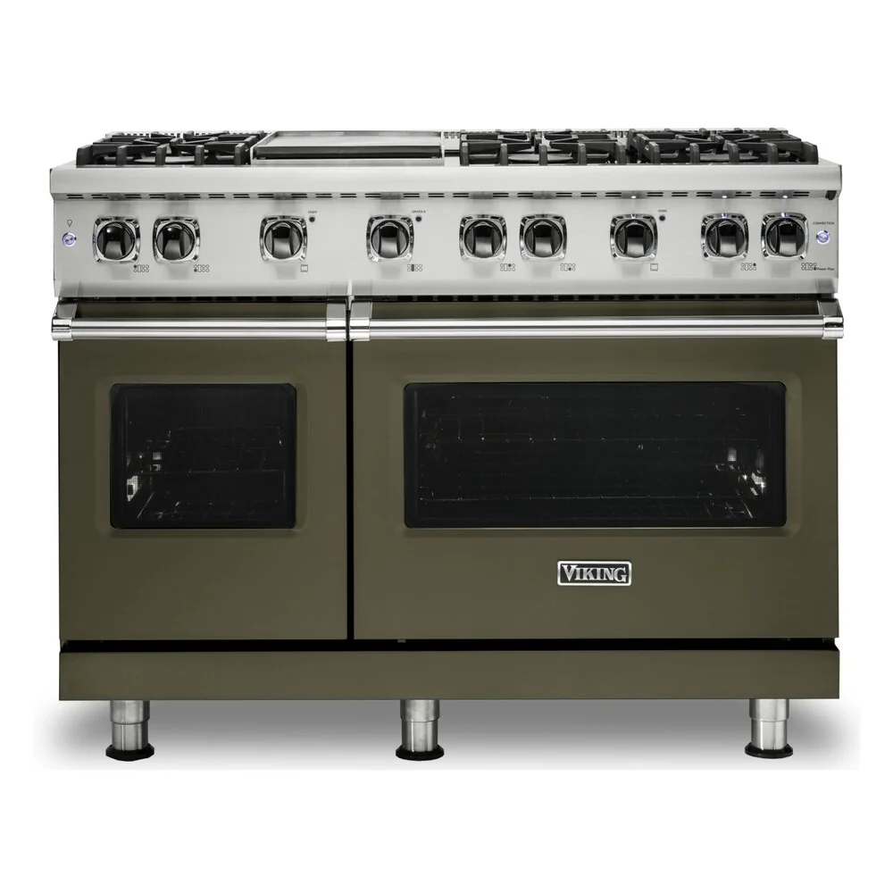 Viking 5 Series 48 inch Sealed Burner Gas Range with 6 Burners and Griddle - VGR5486G* - Image 15
