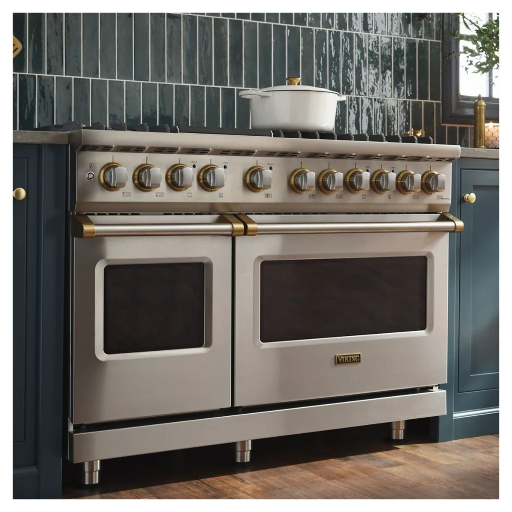 Viking 5 Series 48 inch Sealed Burner Gas Range with 6 Burners and Griddle - VGR5486G* - Image 2