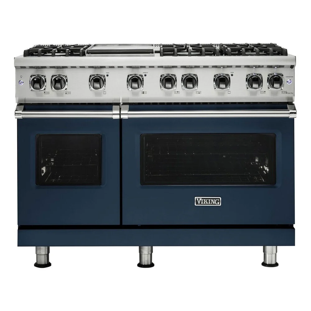 Viking 5 Series 48 inch Sealed Burner Gas Range with 6 Burners and Griddle - VGR5486G* - Image 20