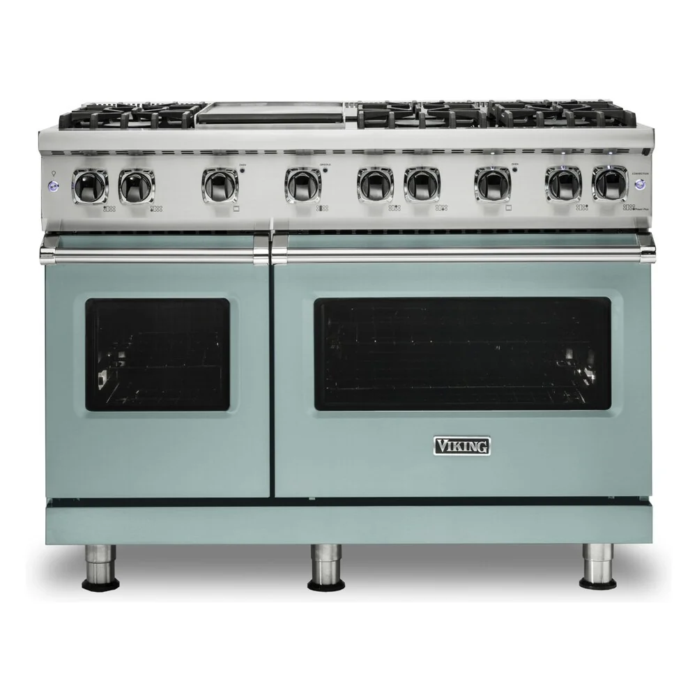 Viking 5 Series 48 inch Sealed Burner Gas Range with 6 Burners and Griddle - VGR5486G* - Image 22