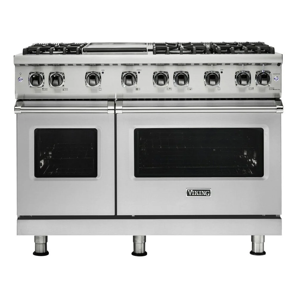 Viking 5 Series 48 inch Sealed Burner Gas Range with 6 Burners and Griddle - VGR5486G* - Image 24