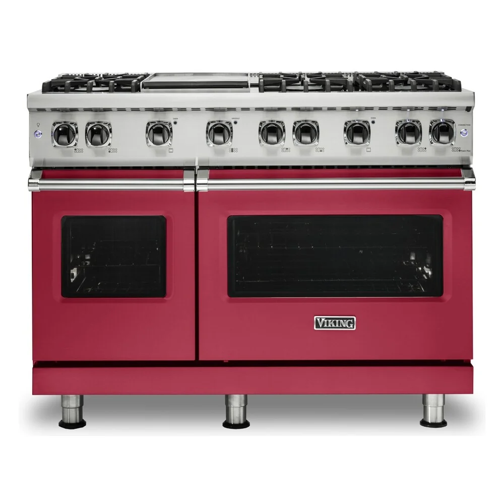 Viking 5 Series 48 inch Sealed Burner Gas Range with 6 Burners and Griddle - VGR5486G* - Image 25