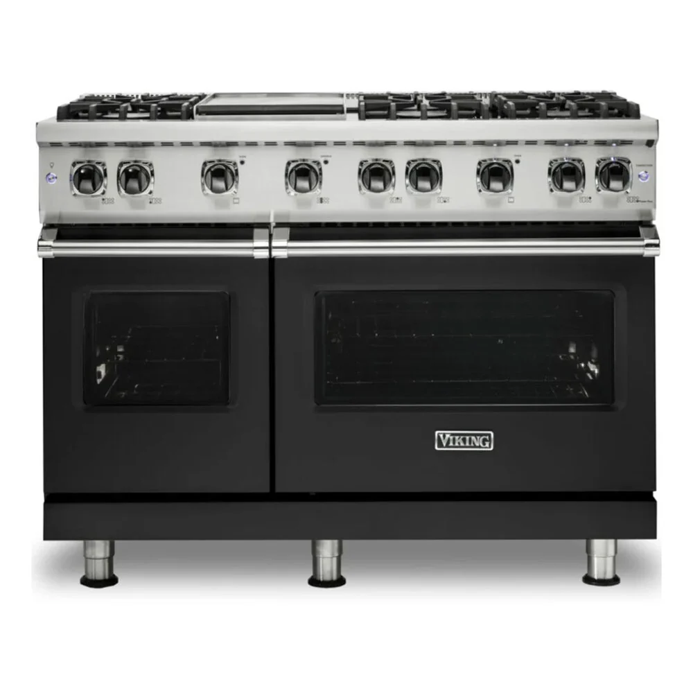 Viking 5 Series 48 inch Sealed Burner Gas Range with 6 Burners and Griddle - VGR5486G* - Image 9