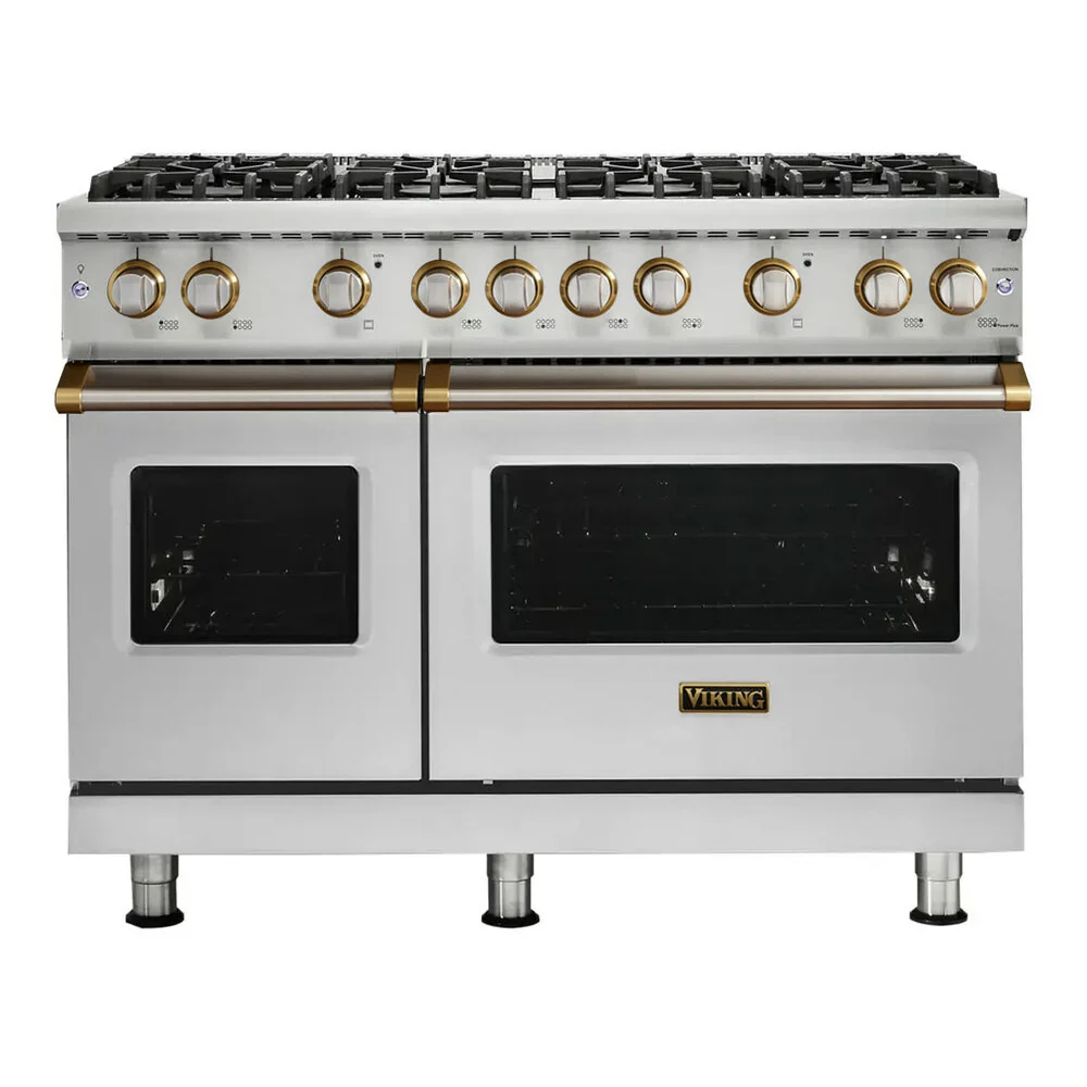 Viking 5 Series 48 inch Sealed Burner Gas Range with 8 Burners - VGR5488B*