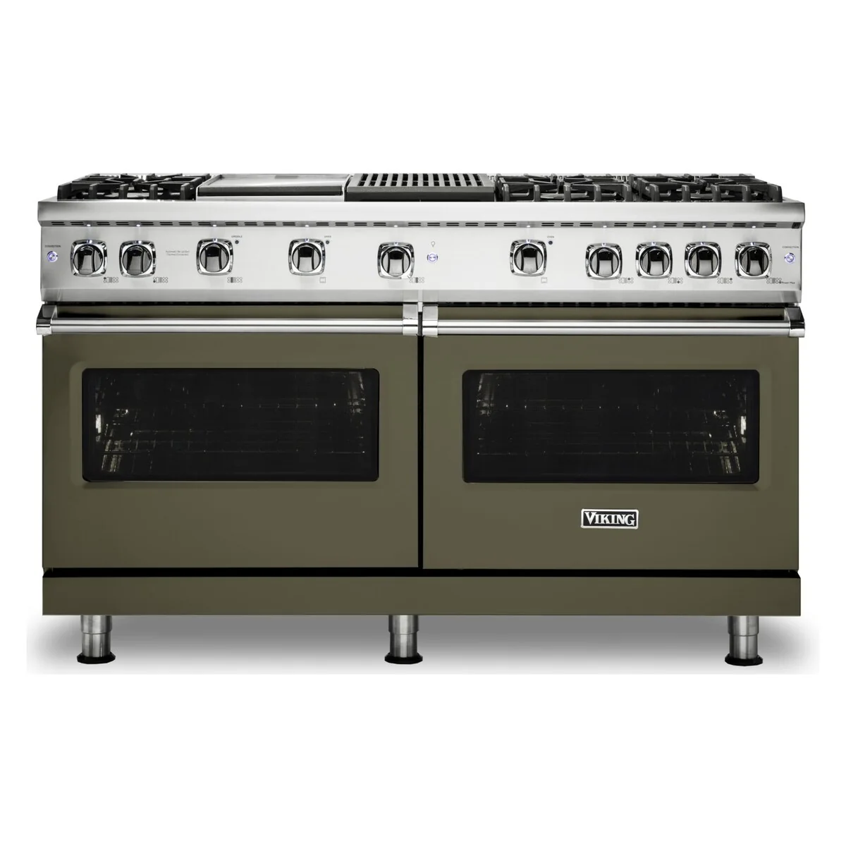 Viking 5 Series 60 inch Sealed Burner Gas Range with 6 Burners, Griddle and Grill - VGR5606GQ* - Image 13