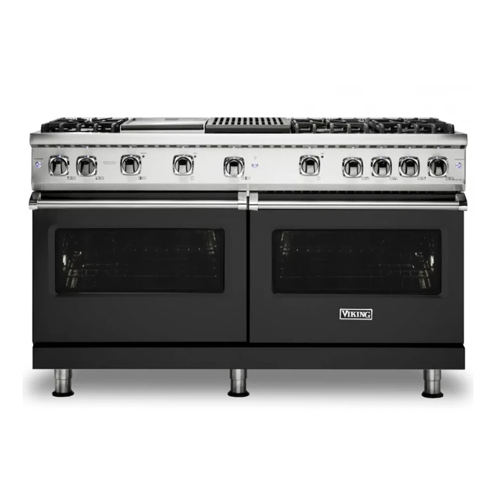Viking 5 Series 60 inch Sealed Burner Gas Range with 6 Burners, Griddle and Grill - VGR5606GQ* - Image 7