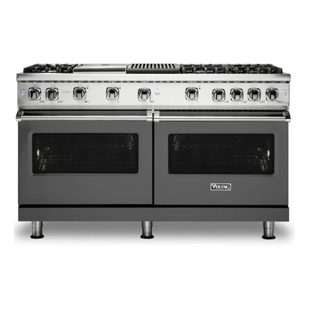 Viking 5 Series 60 inch Sealed Burner Gas Range with 6 Burners, Griddle and Grill - VGR5606GQ* - Image 9