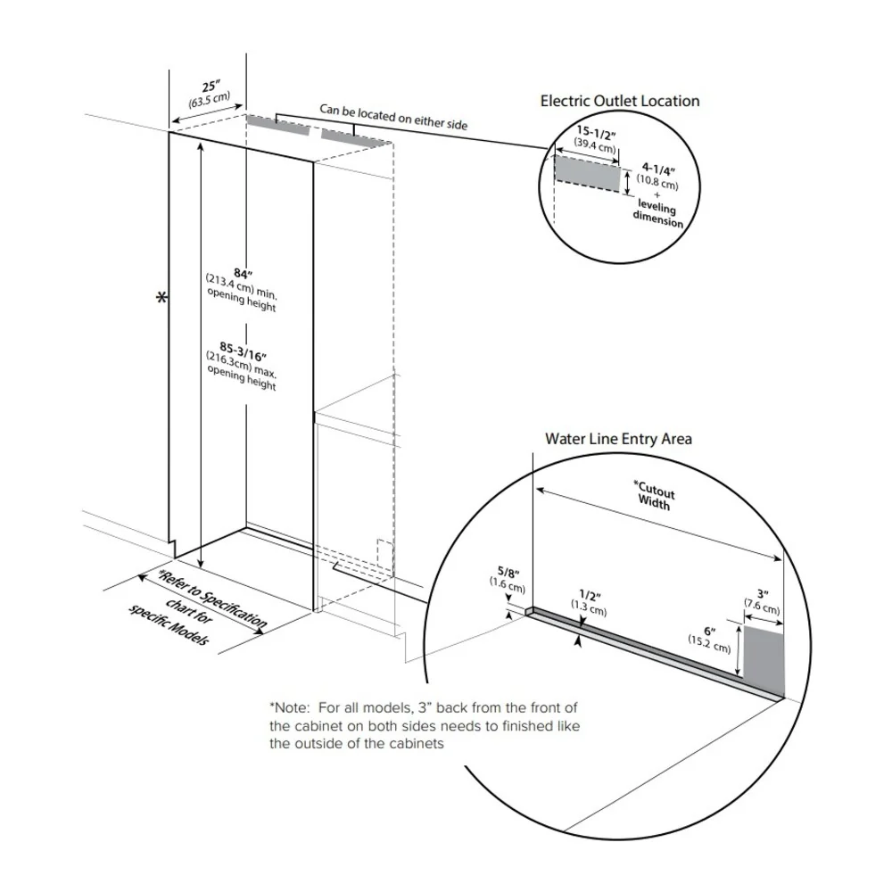 Viking 7 Series 24 inch Custom Panel Fully Integrated All Refrigerator with 12.9 cu. ft. Capacity - FRI7240W* - Image 3