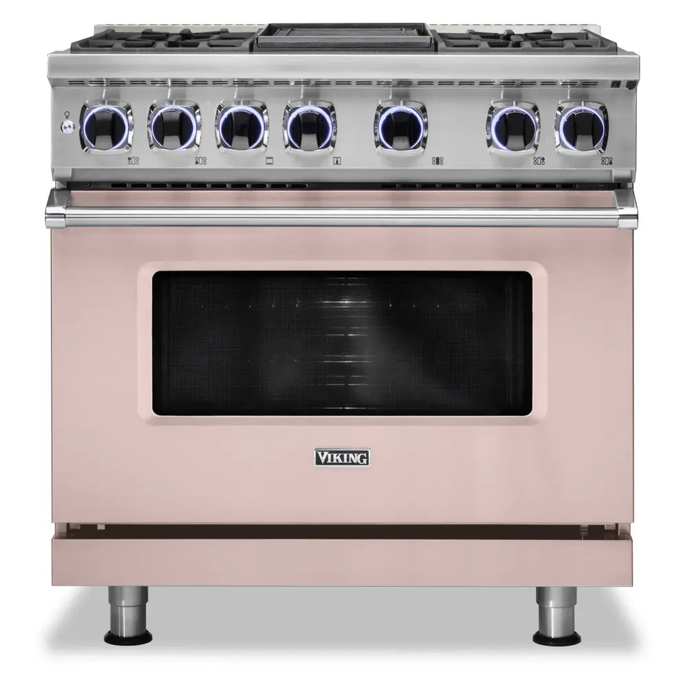 Viking 7 Series 36 inch Dual Fuel Range with 4 Sealed Burners and Griddle  -  VDR73624G* - Image 18