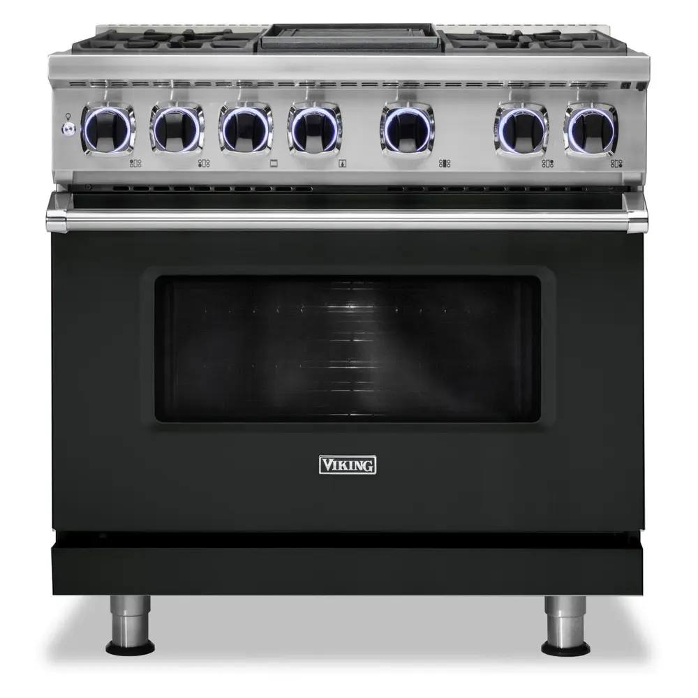 Viking 7 Series 36 inch Dual Fuel Range with 4 Sealed Burners and Griddle  -  VDR73624G* - Image 19