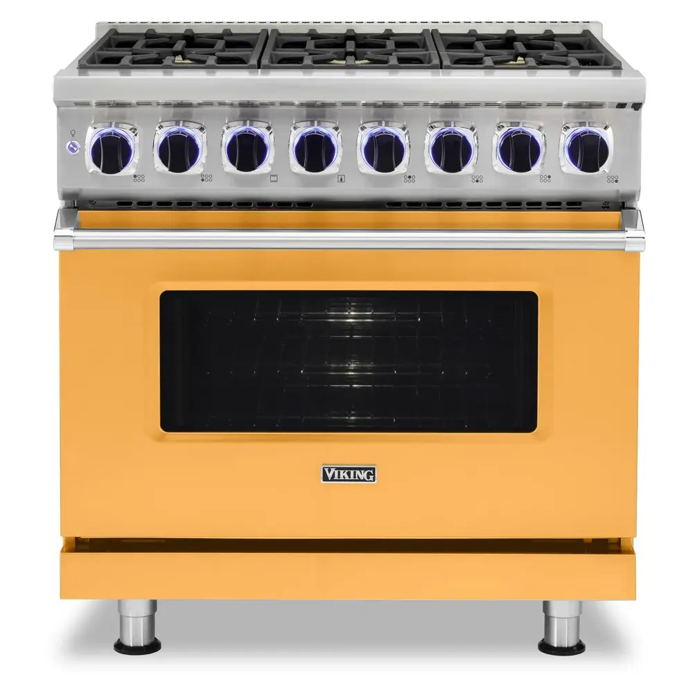 Viking 7 Series 36 inch Dual Fuel Range with 6 Sealed Burners - VDR73626B* - Image 17