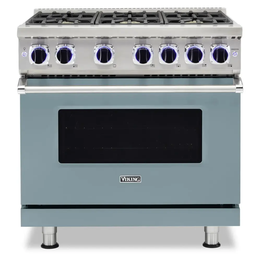 Viking 7 Series 36 inch Sealed Burner Gas Range with 6 Burners - VGR73626B* - Image 13