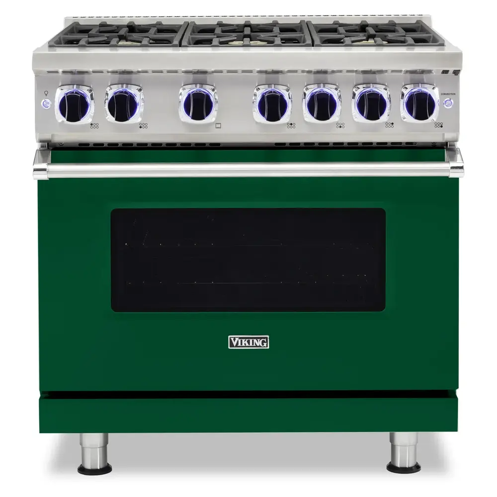 Viking 7 Series 36 inch Sealed Burner Gas Range with 6 Burners - VGR73626B* - Image 16