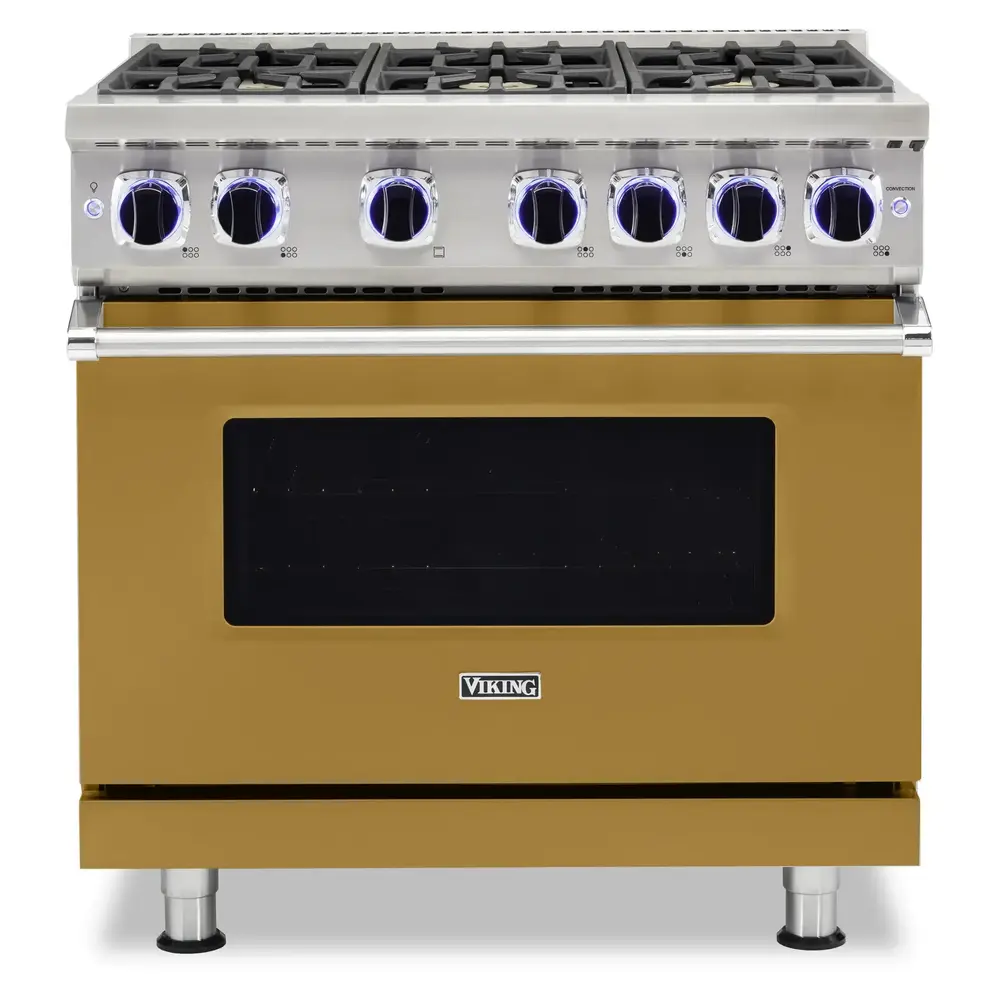 Viking 7 Series 36 inch Sealed Burner Gas Range with 6 Burners - VGR73626B* - Image 17