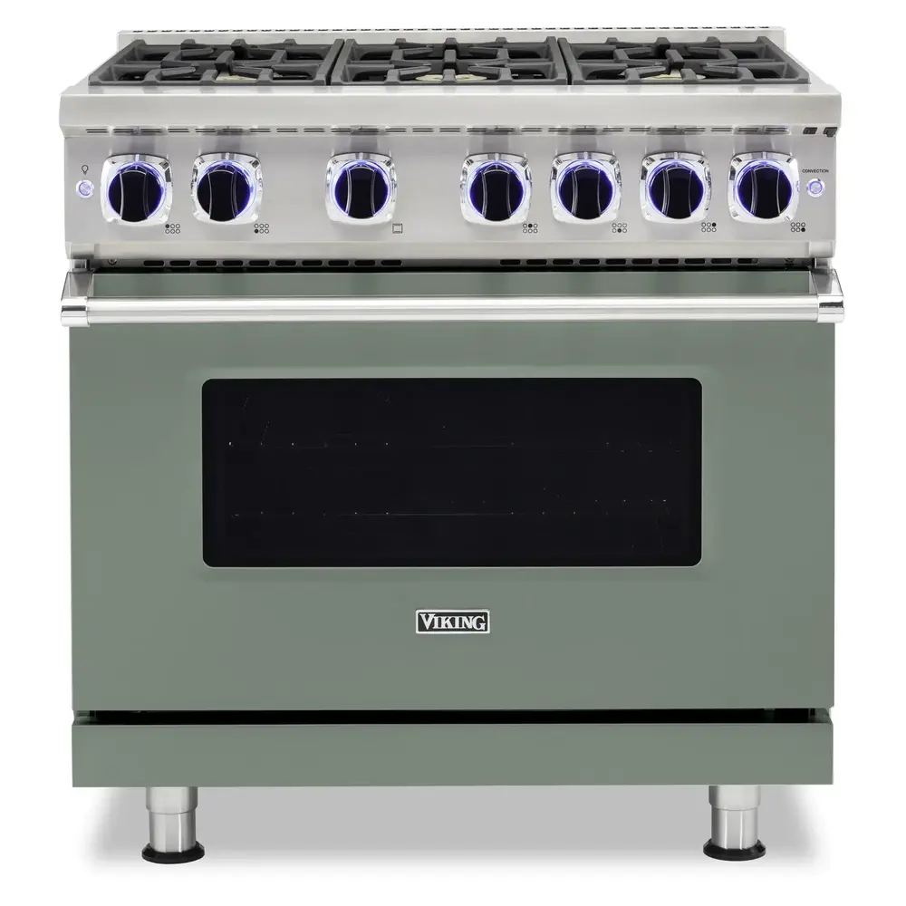 Viking 7 Series 36 inch Sealed Burner Gas Range with 6 Burners - VGR73626B* - Image 18