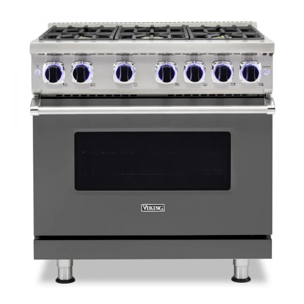 Viking 7 Series 36 inch Sealed Burner Gas Range with 6 Burners - VGR73626B* - Image 19