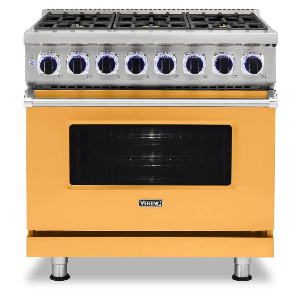Viking 7 Series 36 inch Sealed Burner Gas Range with 6 Burners - VGR73626B* - Image 20