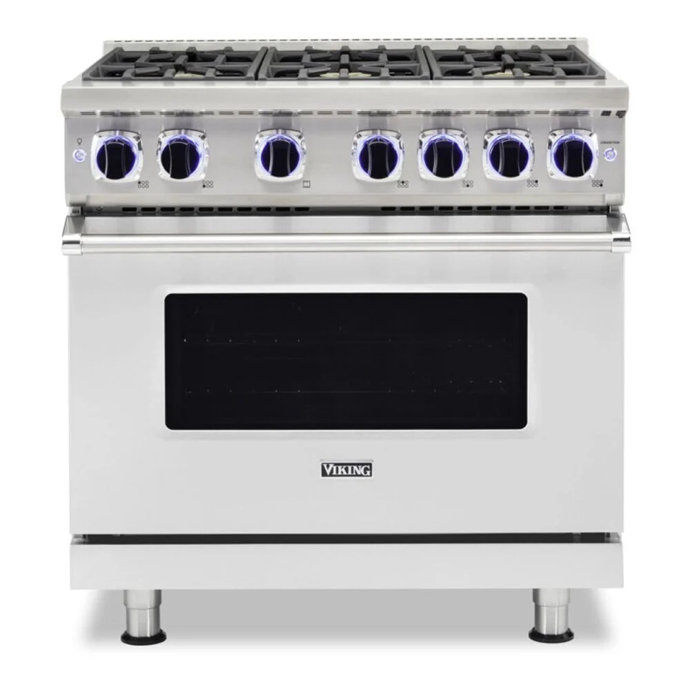 Viking 7 Series 36 inch Sealed Burner Gas Range with 6 Burners - VGR73626B* - Image 6