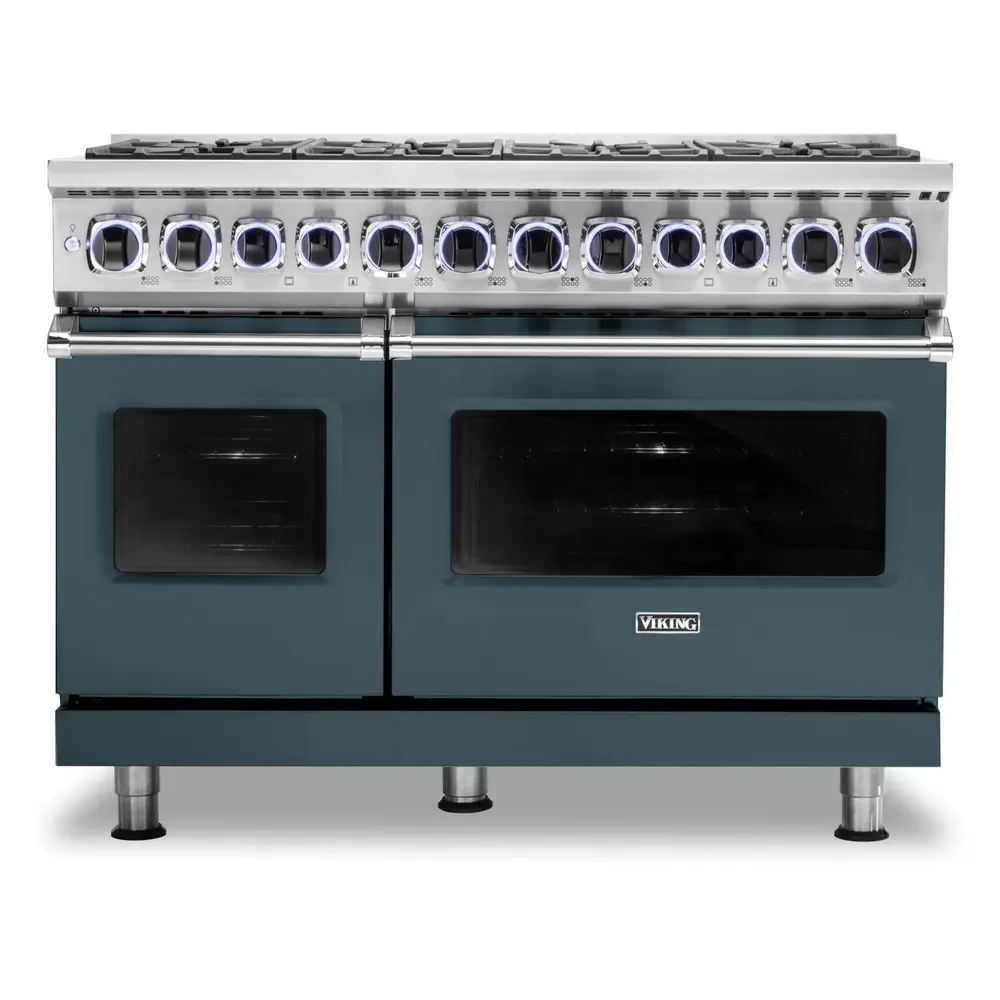 Viking 7 Series 48 inch Dual Fuel Range with 8 Sealed Burners - VDR74828B* - Image 3