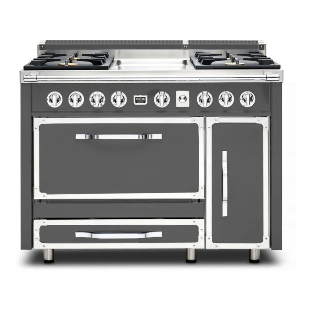 Viking Tuscany Series 48 inch Dual Fuel Range with 4 Sealed Burners and Griddle - TVDR4814G* - Image 12