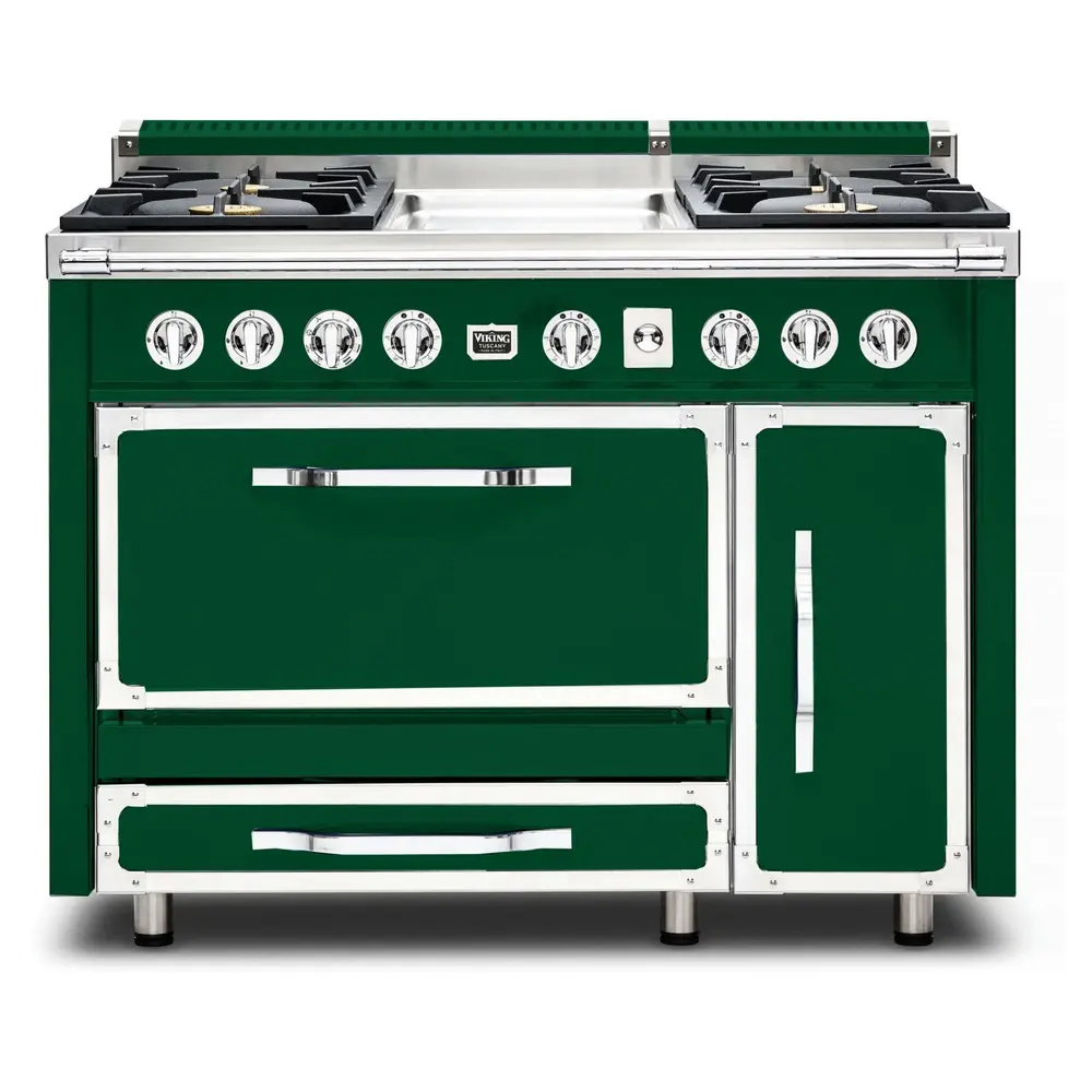 Viking Tuscany Series 48 inch Dual Fuel Range with 4 Sealed Burners and Griddle - TVDR4814G* - Image 15