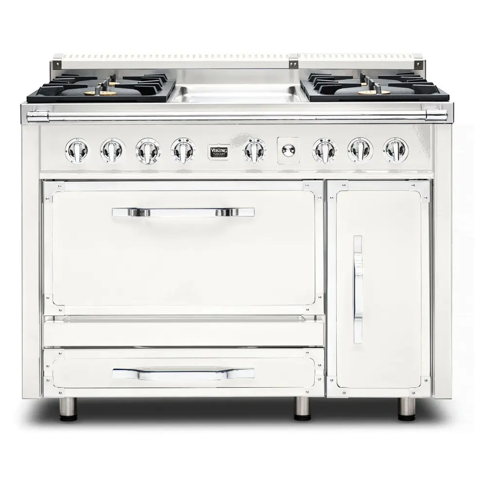 Viking Tuscany Series 48 inch Dual Fuel Range with 4 Sealed Burners and Griddle - TVDR4814G* - Image 20