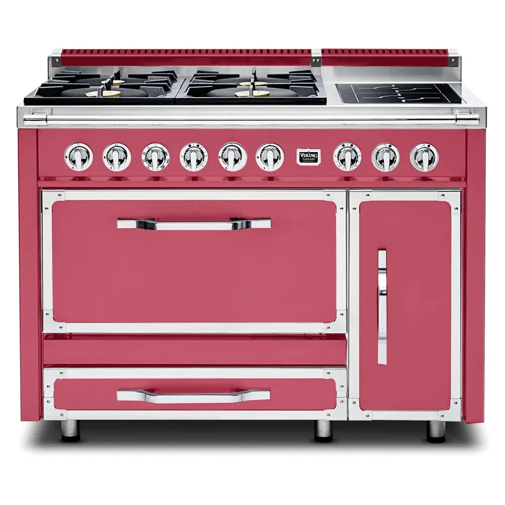 Viking Tuscany Series 48 inch Dual Fuel Range with 4 Sealed Burners - TVDR4814I*