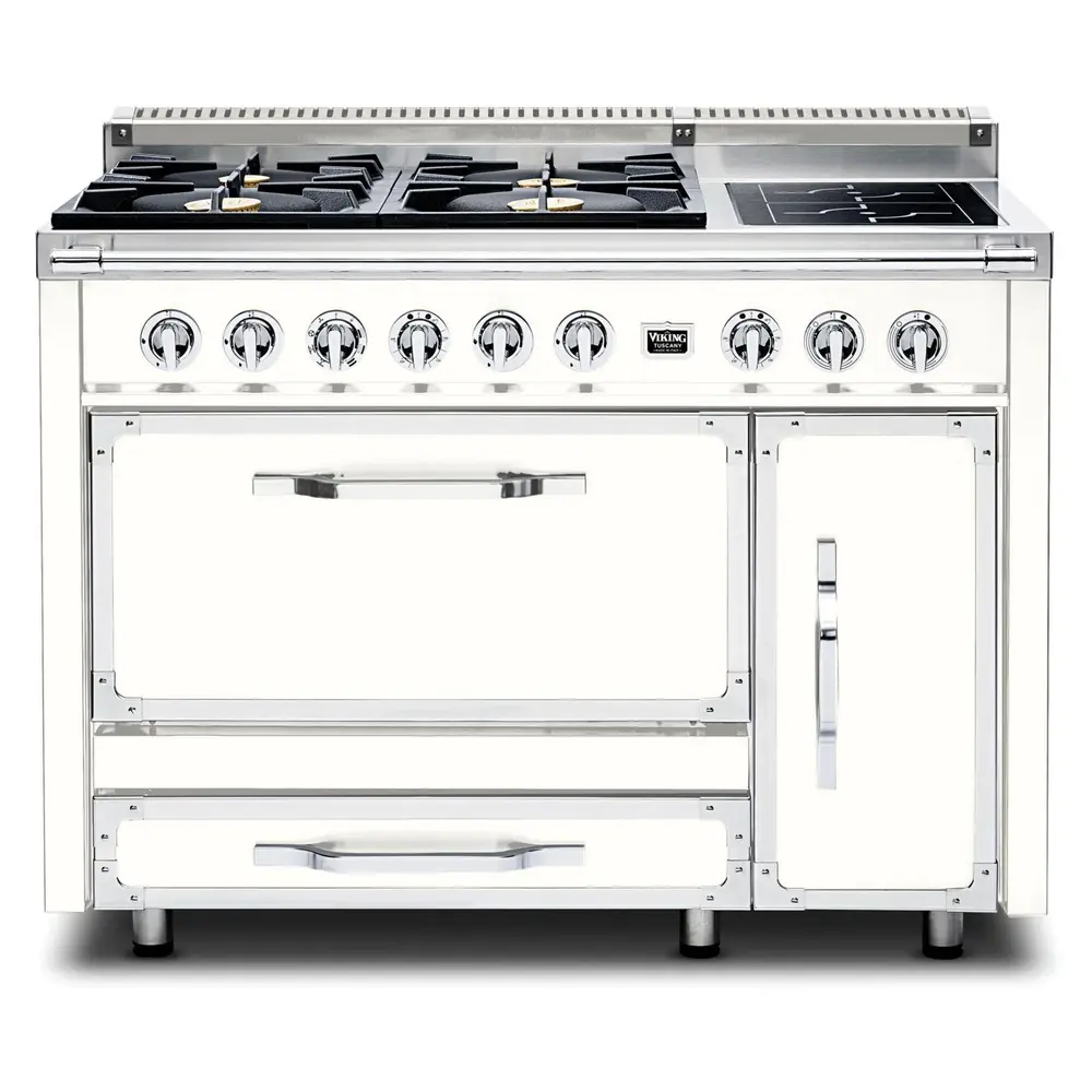 Viking Tuscany Series 48 inch Dual Fuel Range with 4 Sealed Burners - TVDR4814I* - Image 10