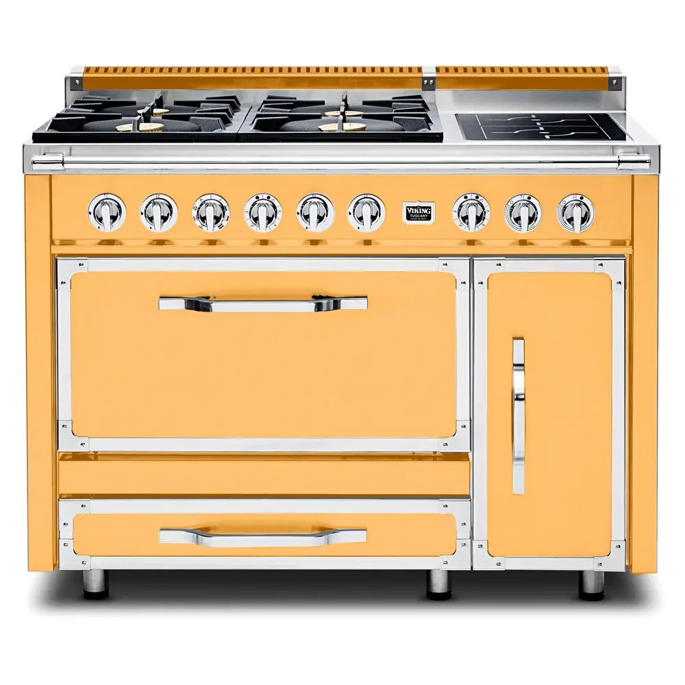Viking Tuscany Series 48 inch Dual Fuel Range with 4 Sealed Burners - TVDR4814I* - Image 18