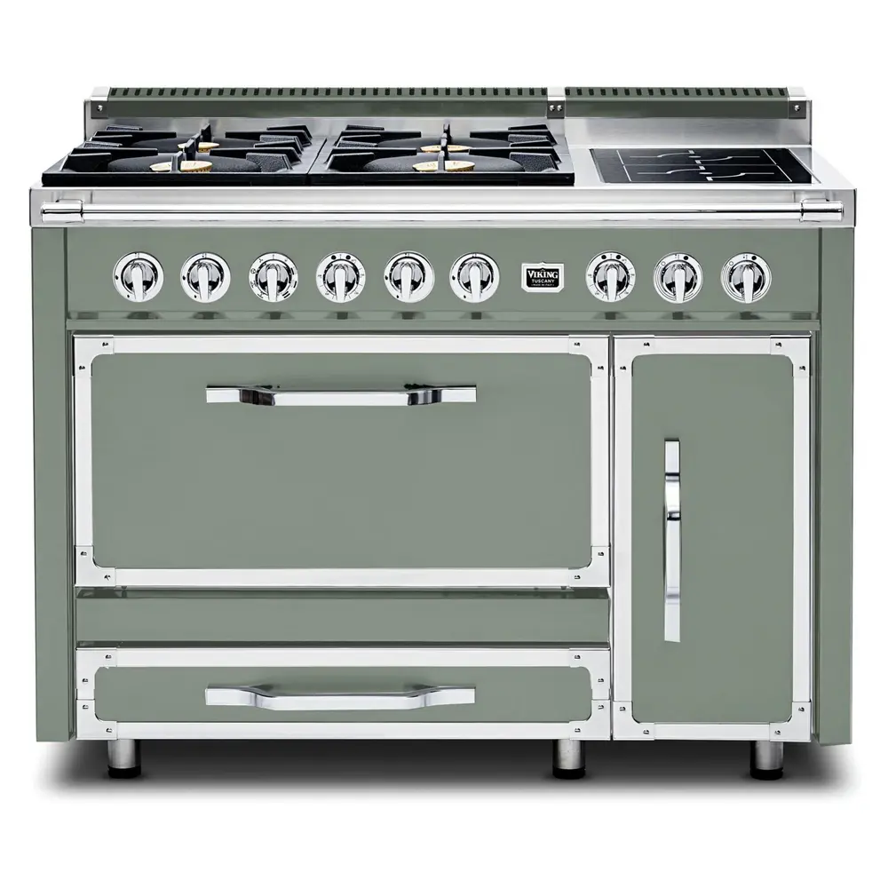 Viking Tuscany Series 48 inch Dual Fuel Range with 4 Sealed Burners - TVDR4814I* - Image 20