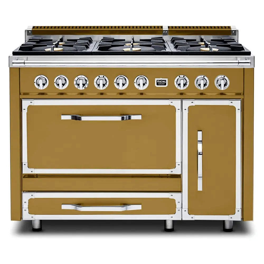 Viking Tuscany Series 48 inch Dual Fuel Range with 6 Sealed Burners - TVDR4816B* - Image 13