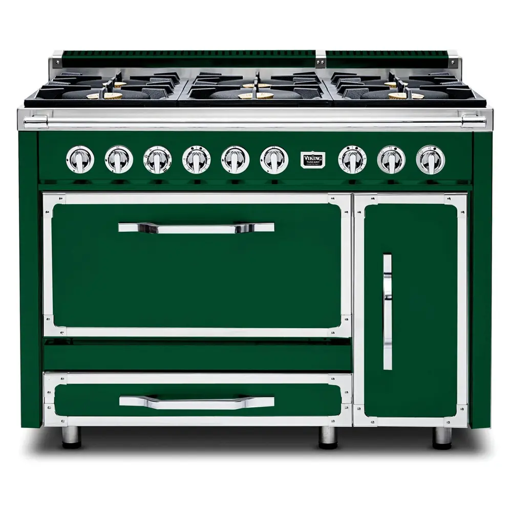 Viking Tuscany Series 48 inch Dual Fuel Range with 6 Sealed Burners - TVDR4816B* - Image 14