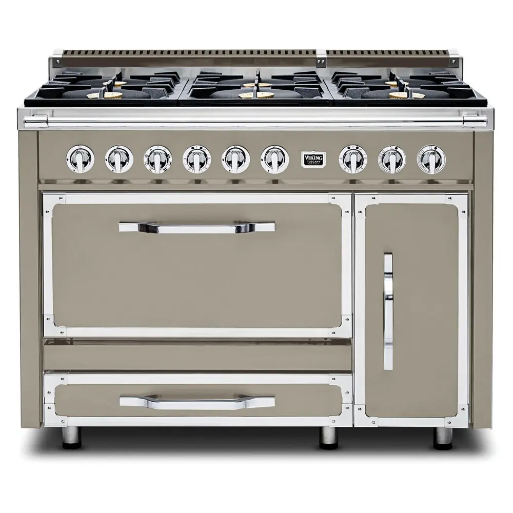 Viking Tuscany Series 48 inch Dual Fuel Range with 6 Sealed Burners - TVDR4816B* - Image 16